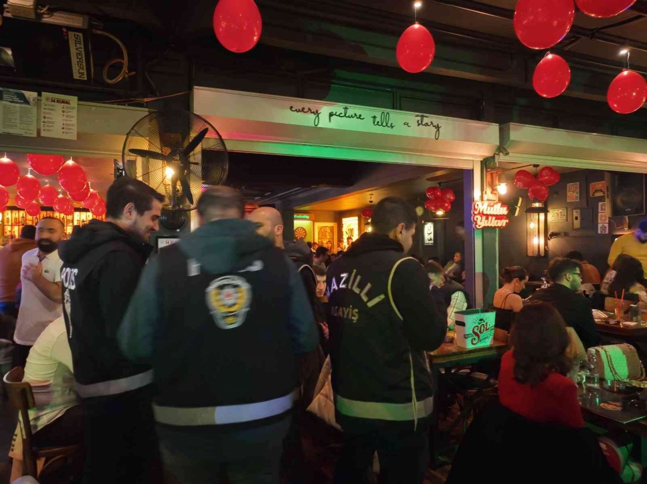 Nazilli emniyeti yeni yıl gecesi kuş uçurtmadı