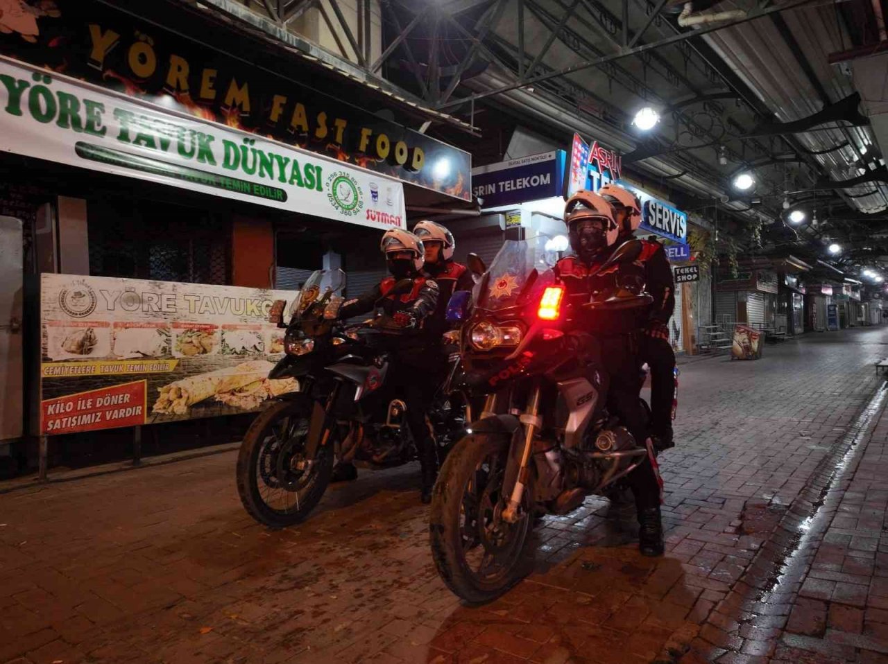 Nazilli emniyeti yeni yıl gecesi kuş uçurtmadı