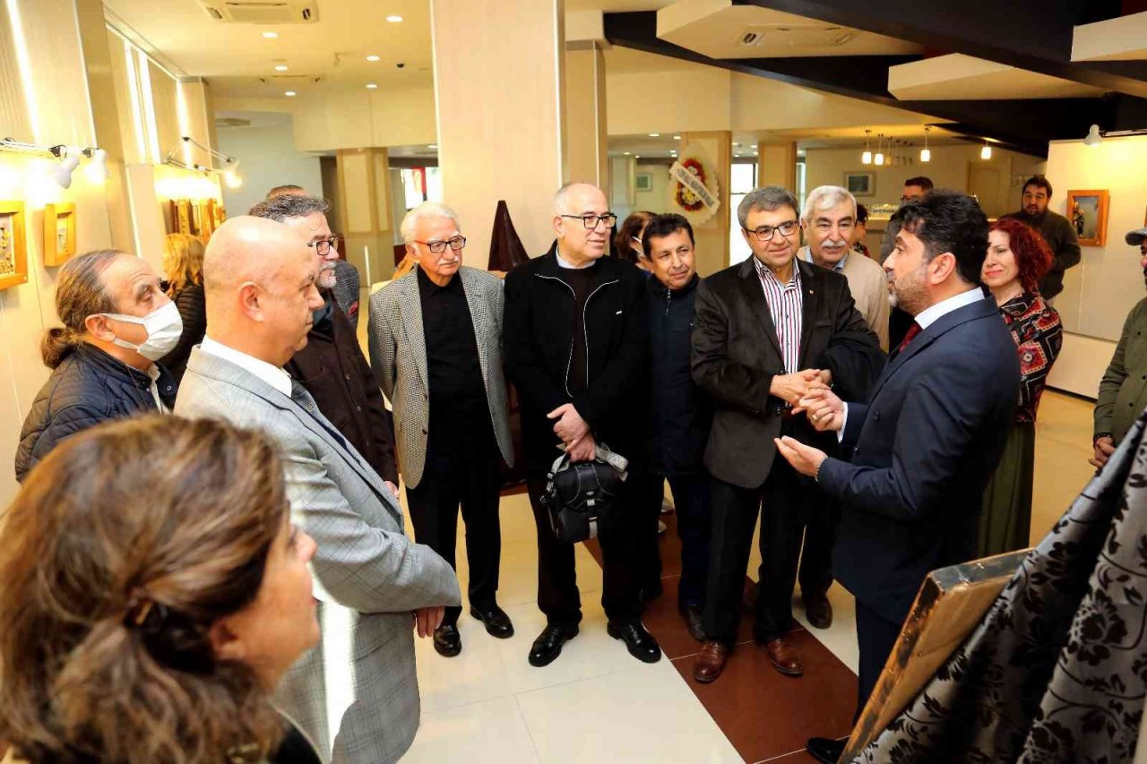 ADÜ’de ‘Taşların Dili’ sergisi, sanatseverlerle buluştu