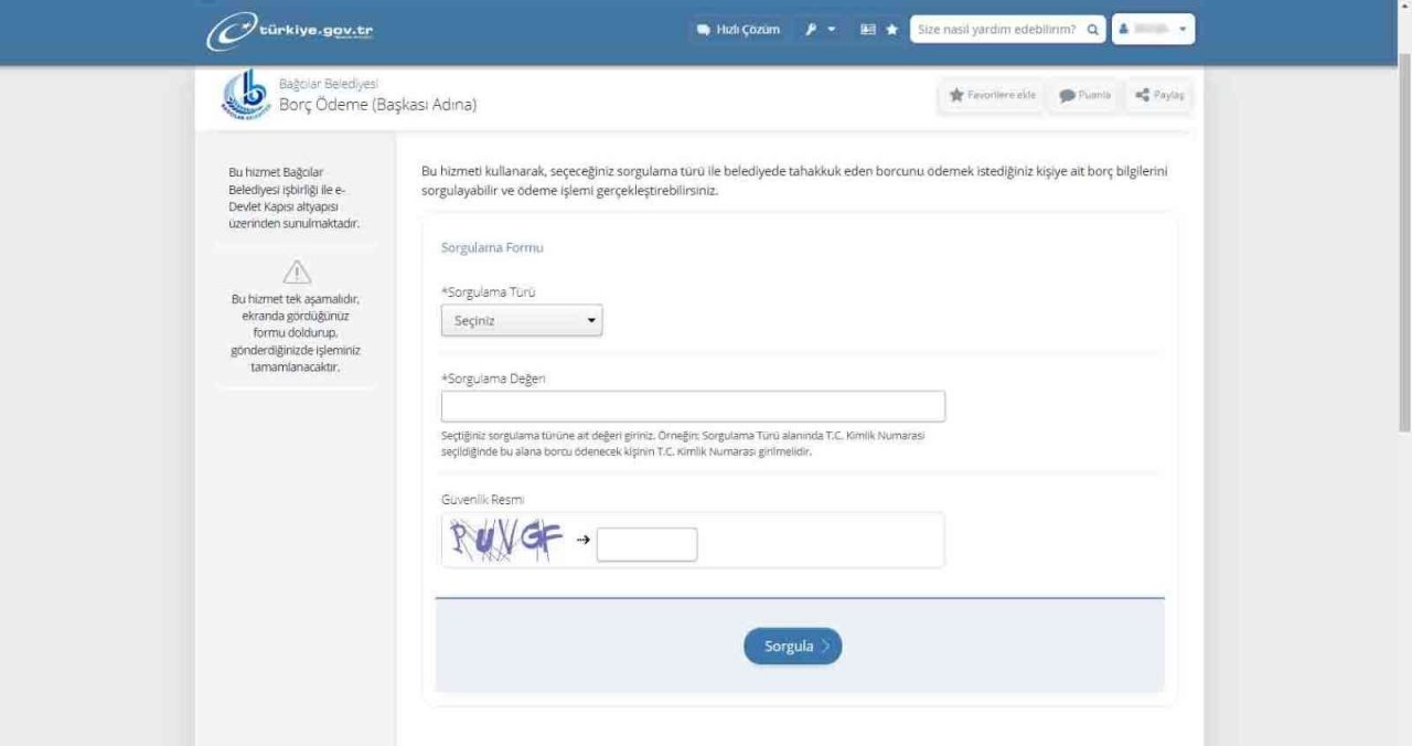 Bağcılar’da ödemeler artık e-devlet üzerinden yapılabilecek