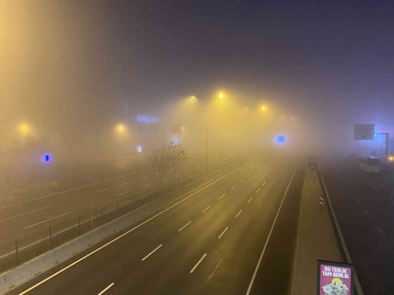 İstanbul Anadolu Yakası’nda yoğun sis etkili oldu