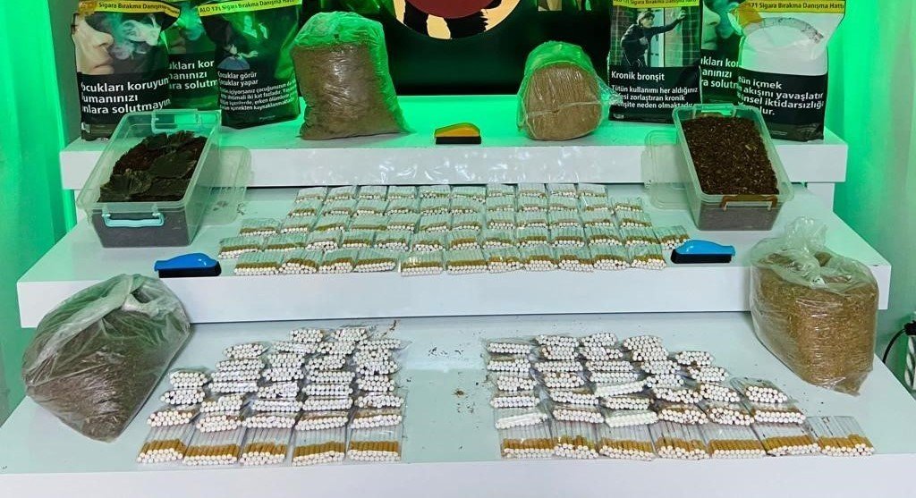 Kaçakçılık şüphelileri yüklü miktar ürünle birlikte yakalandı
