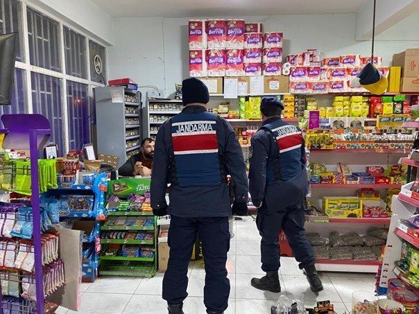 Jandarma ekiplerinden yılbaşı denetimi