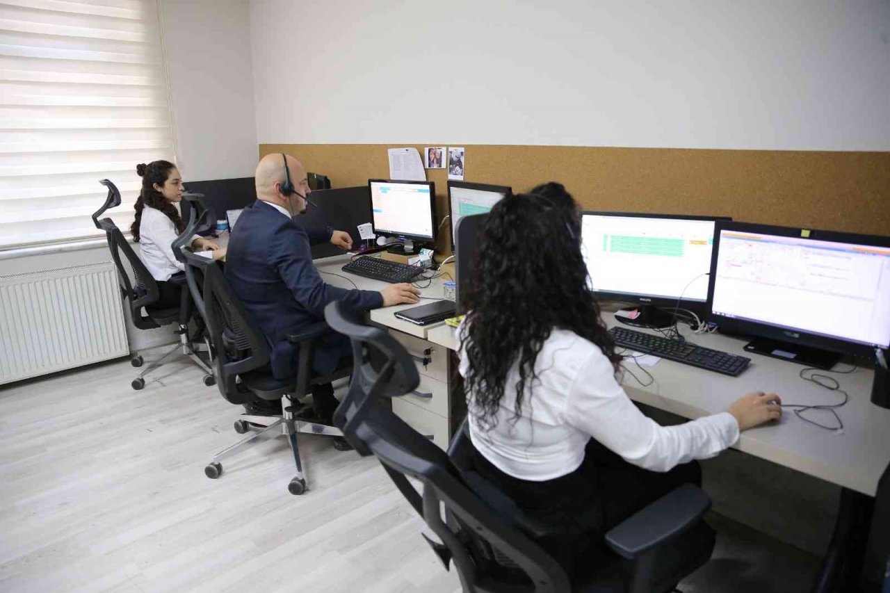 Merkezefendi çağrı merkezi 2022 yılında 143 bin 499 çağrı aldı
