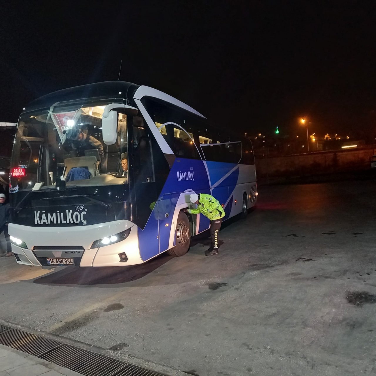 Bozüyük’te yılbaşında 273 araç denetlendi