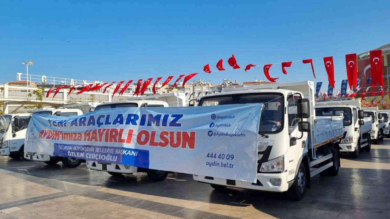 Aydın Büyükşehir Belediyesi araç filosunu genişletiyor