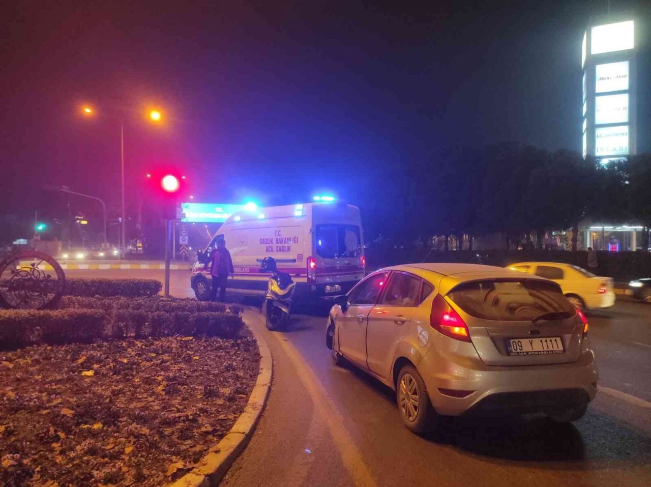 Aydın’da trafik kazası: 1 yaralı