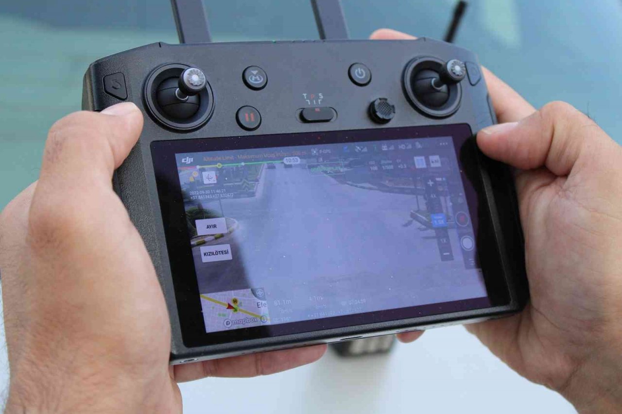 Aydın’da yeni yılın ilk drone denetimi yapıldı