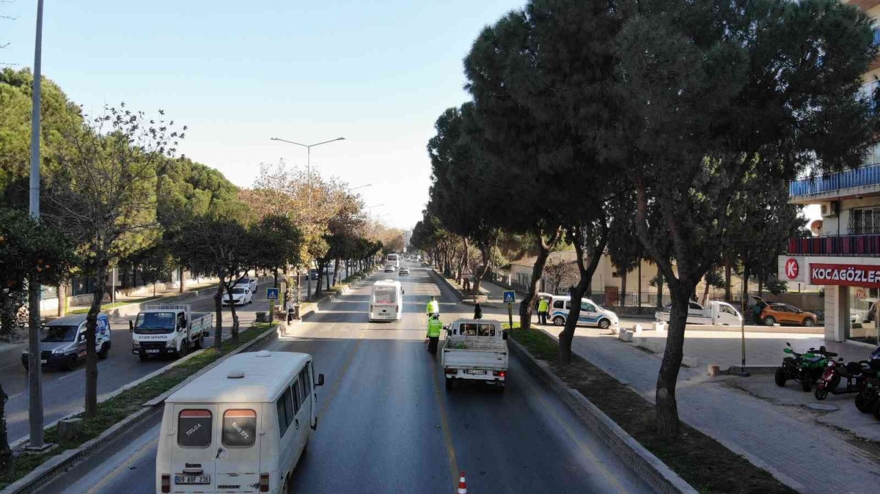 Aydın’da yeni yılın ilk drone denetimi yapıldı