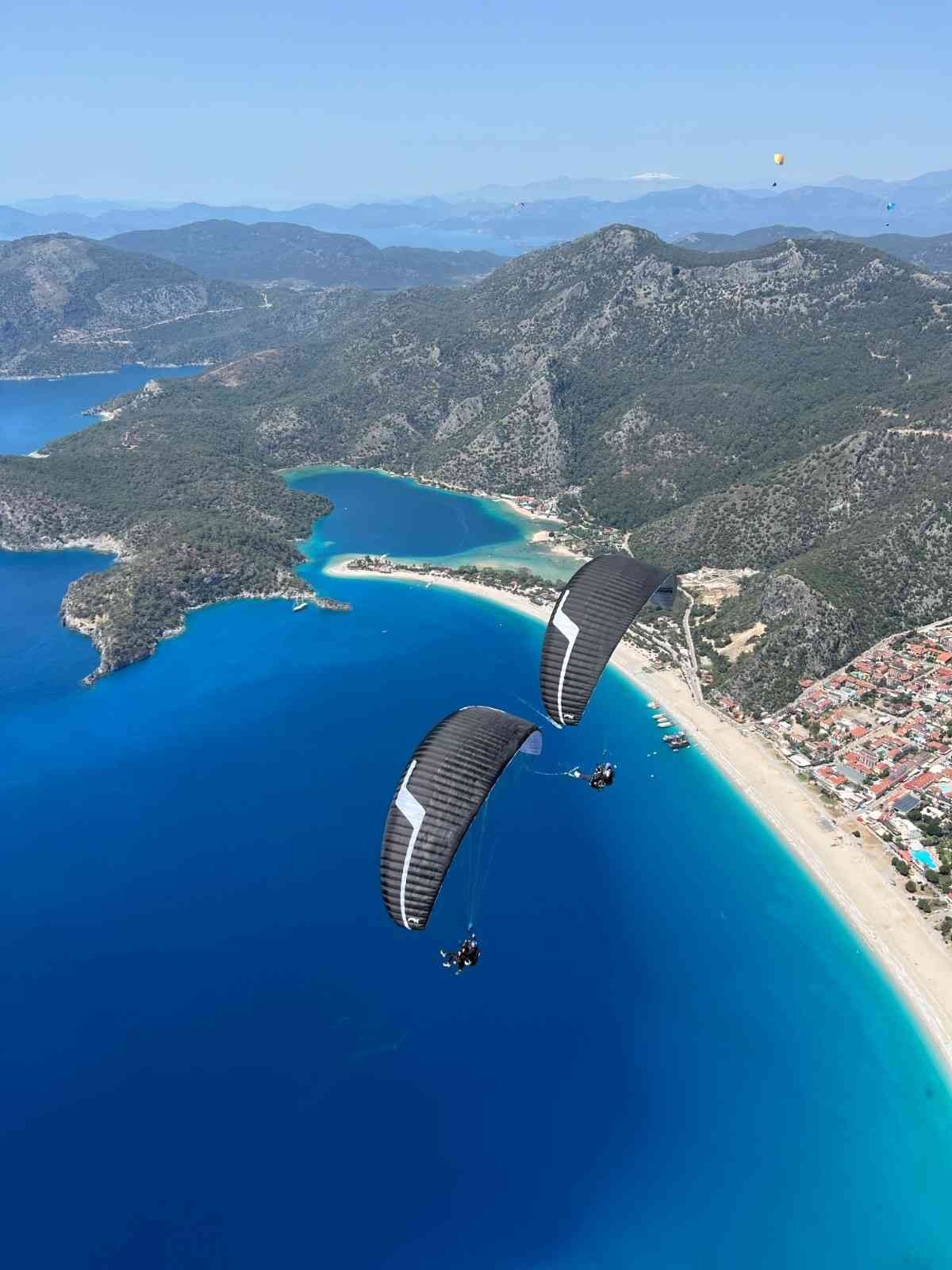 Babadağ’dan yamaç paraşütüyle uçanların sayısı 2022 yılında yüzde 19 arttı