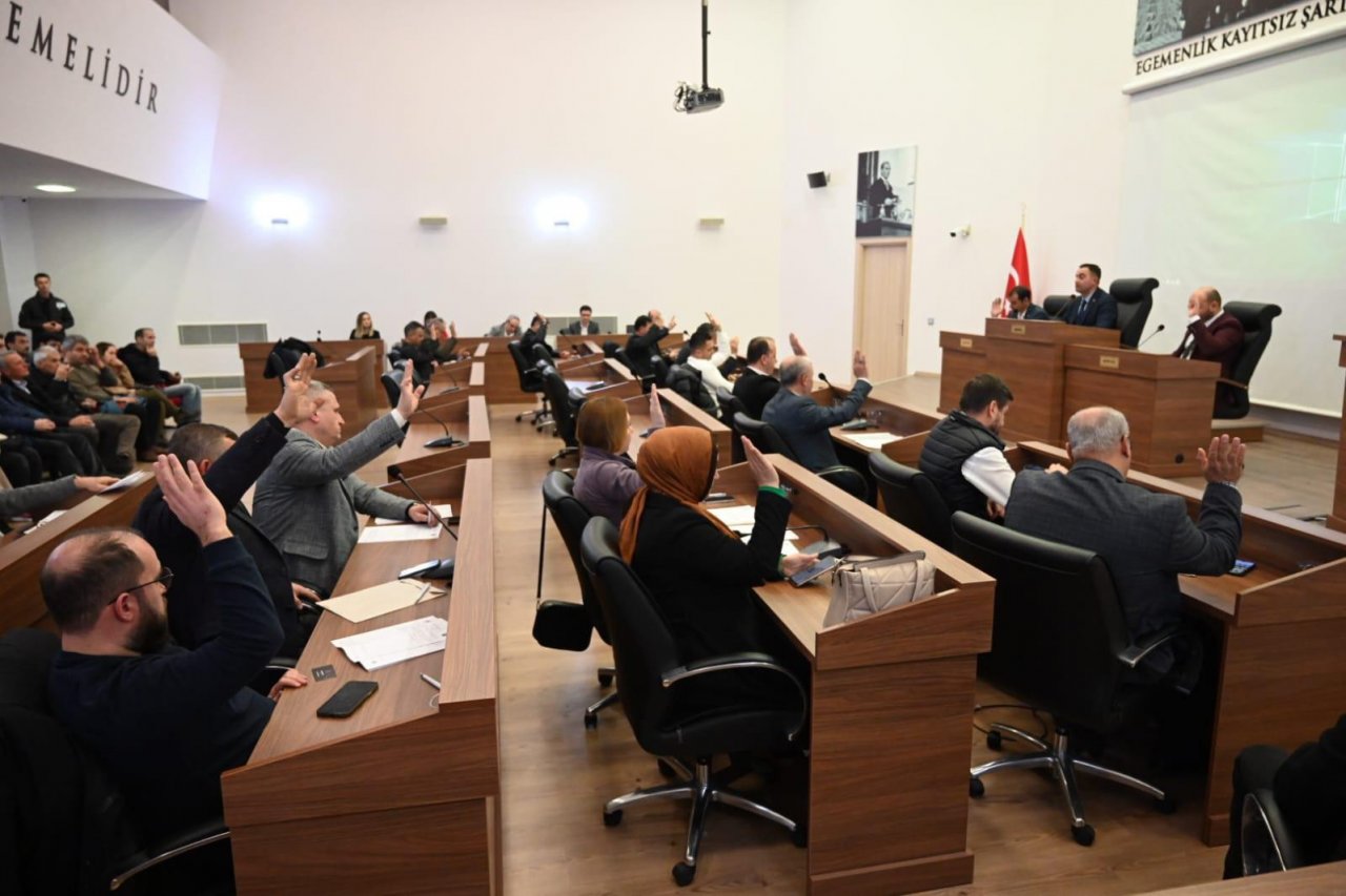 Biga Belediyesi 2023 yılı ilk Meclis toplantısı yapıldı