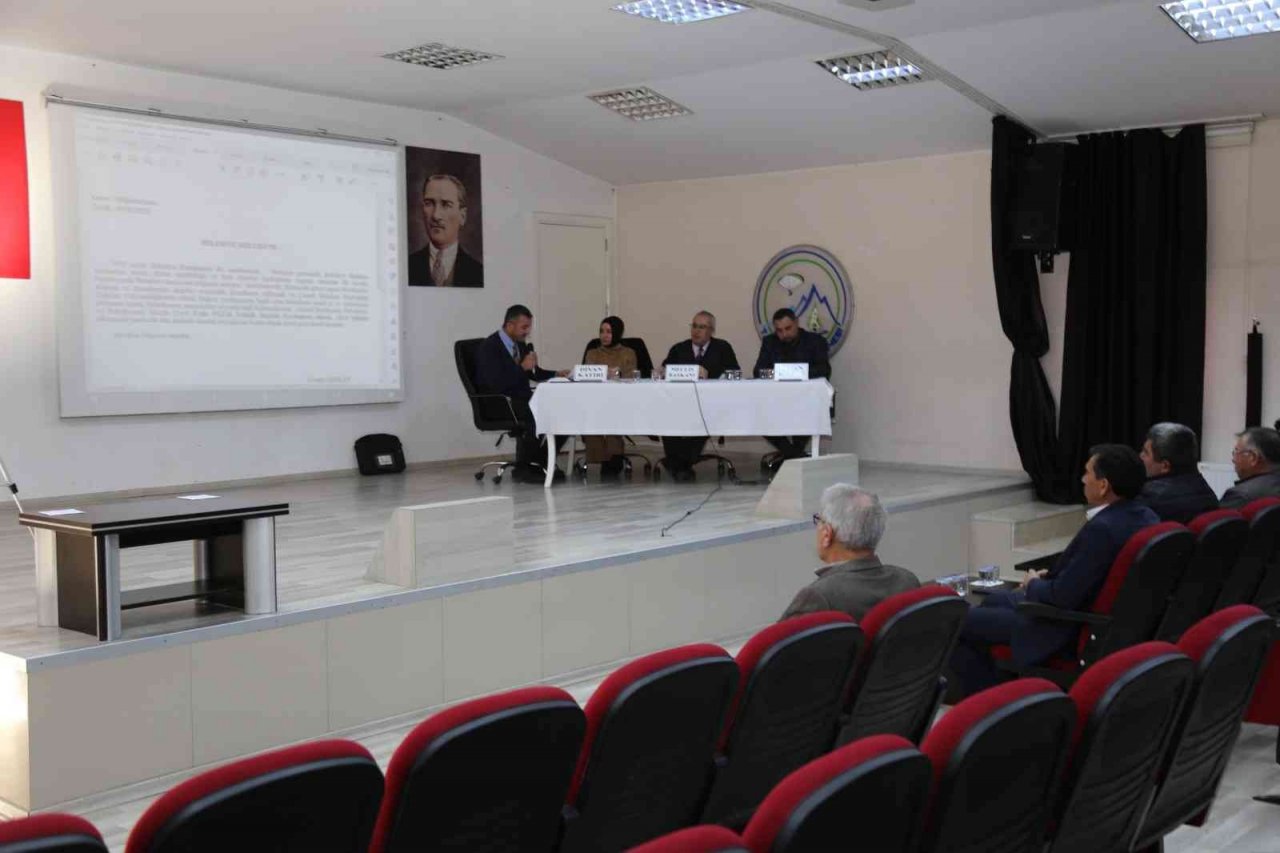 Çameli Belediye Meclisi 2023 yılının ilk toplantısı yaptı