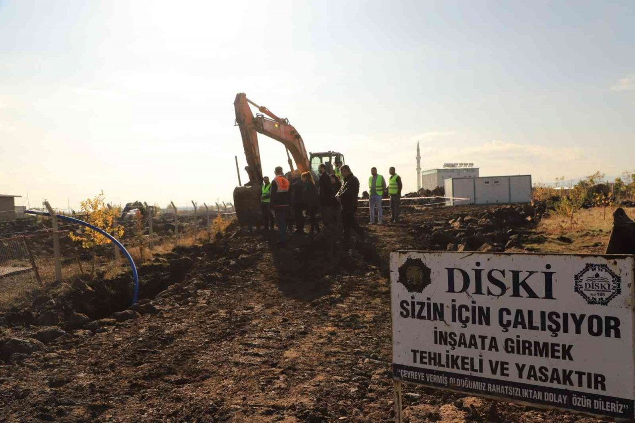 DİSKİ, su sorunlarını bir bir çözüyor