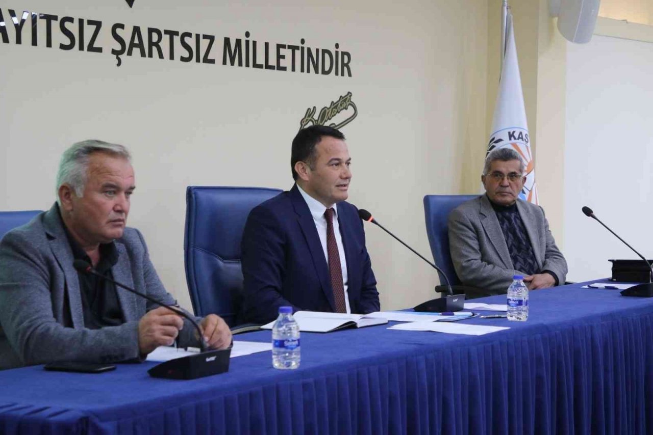 Kaş Belediyesi’nde yılın ilk meclis toplantısı yapıldı