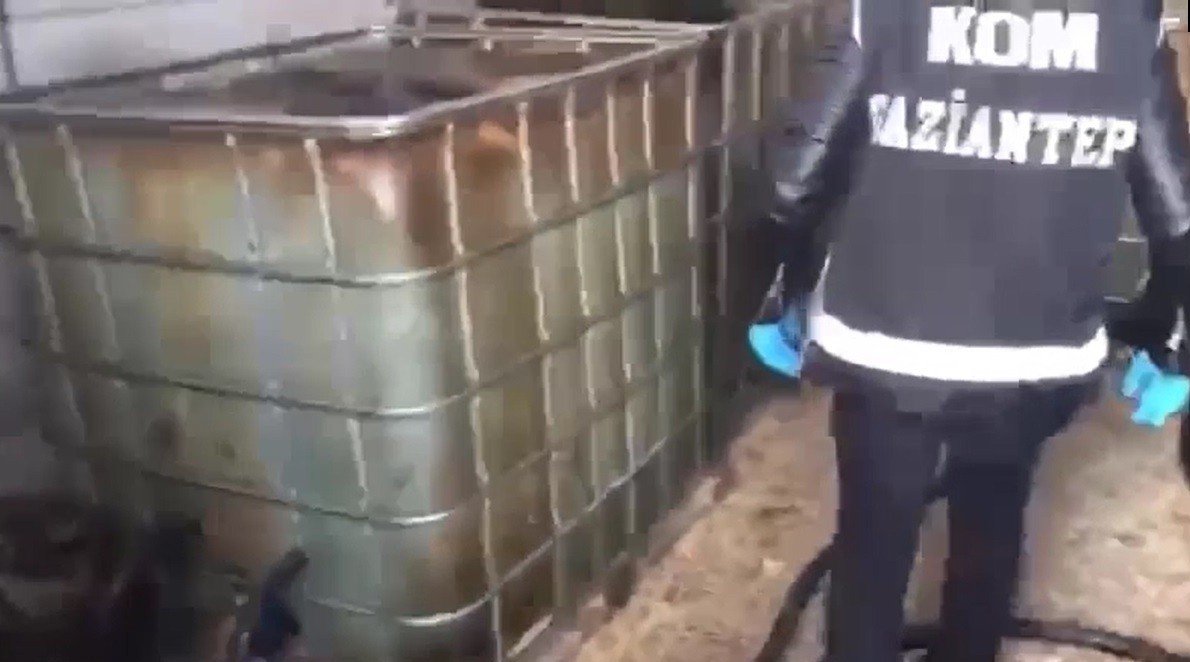 Gaziantep’te kaçak akaryakıt operasyonu
