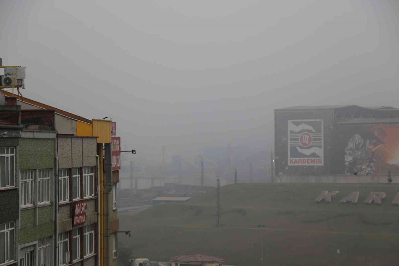 Karabük’te sis etkisini hafta sonuna kadar sürdürecek