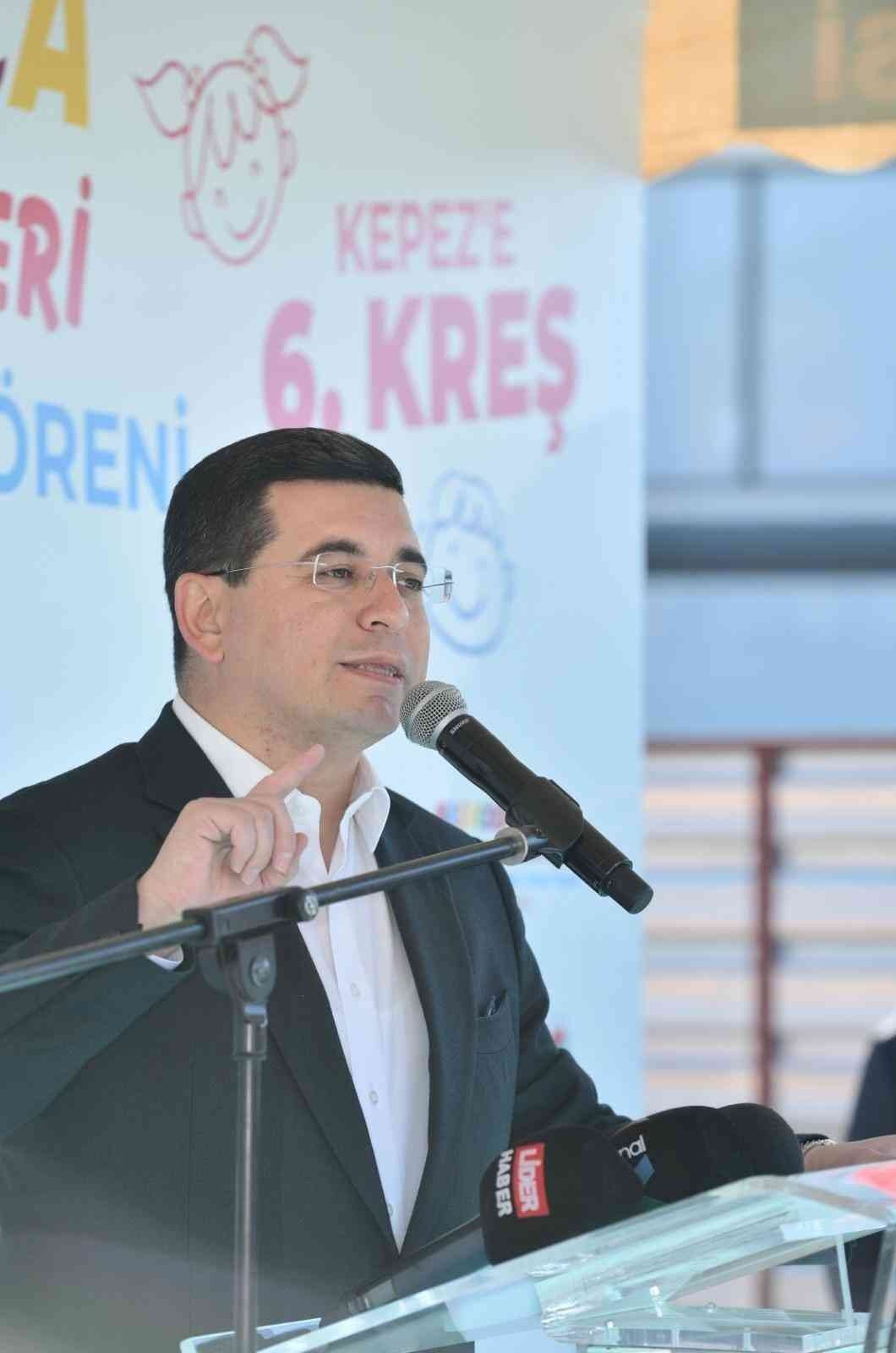 Kepez’e 6’ncı kreşin temeli atıldı