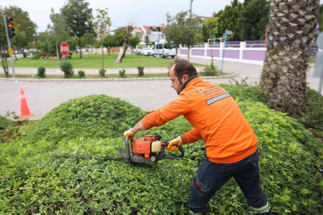 Marmaris’te yeşil alan miktarı 609 bin metrekareye çıktı
