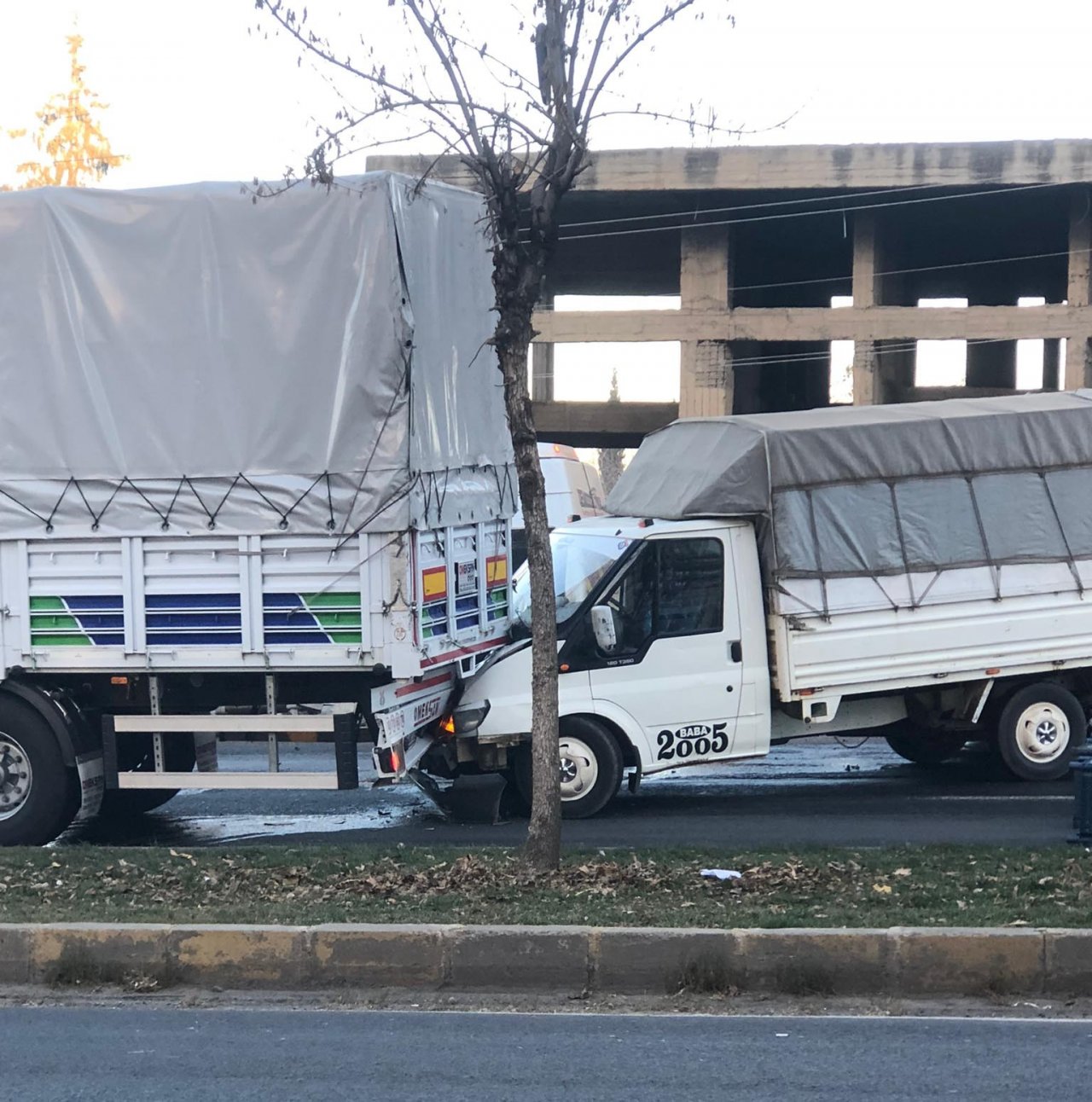 Siverek’te zincirleme kaza: 1 yaralı