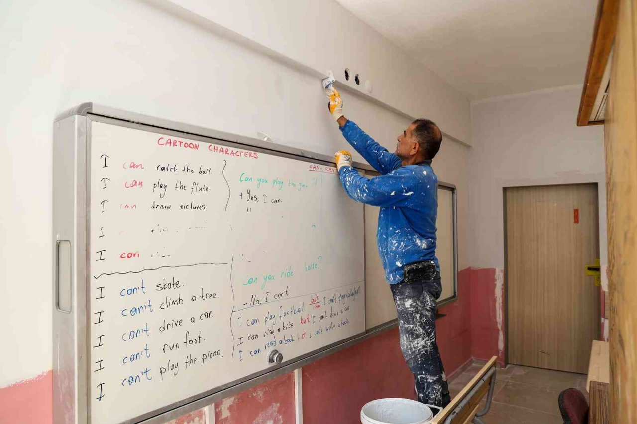 Okul, cami ve ASM’lerde 4 milyon liralık bakım onarım