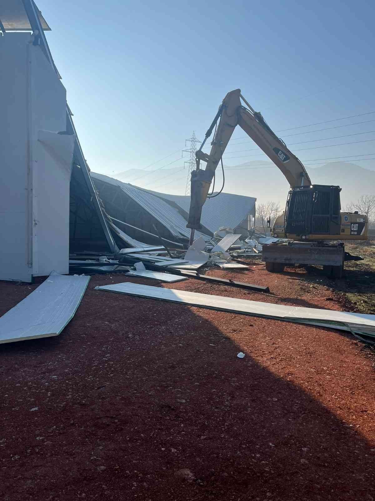 Gürsu ovasında kaçak yapıya izin yok