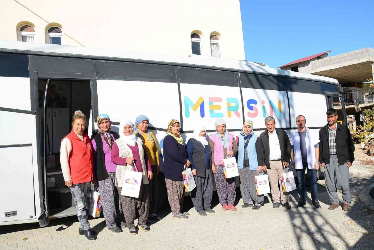 Mersin’de kırsal mahallelere ’kuaför’ hizmeti