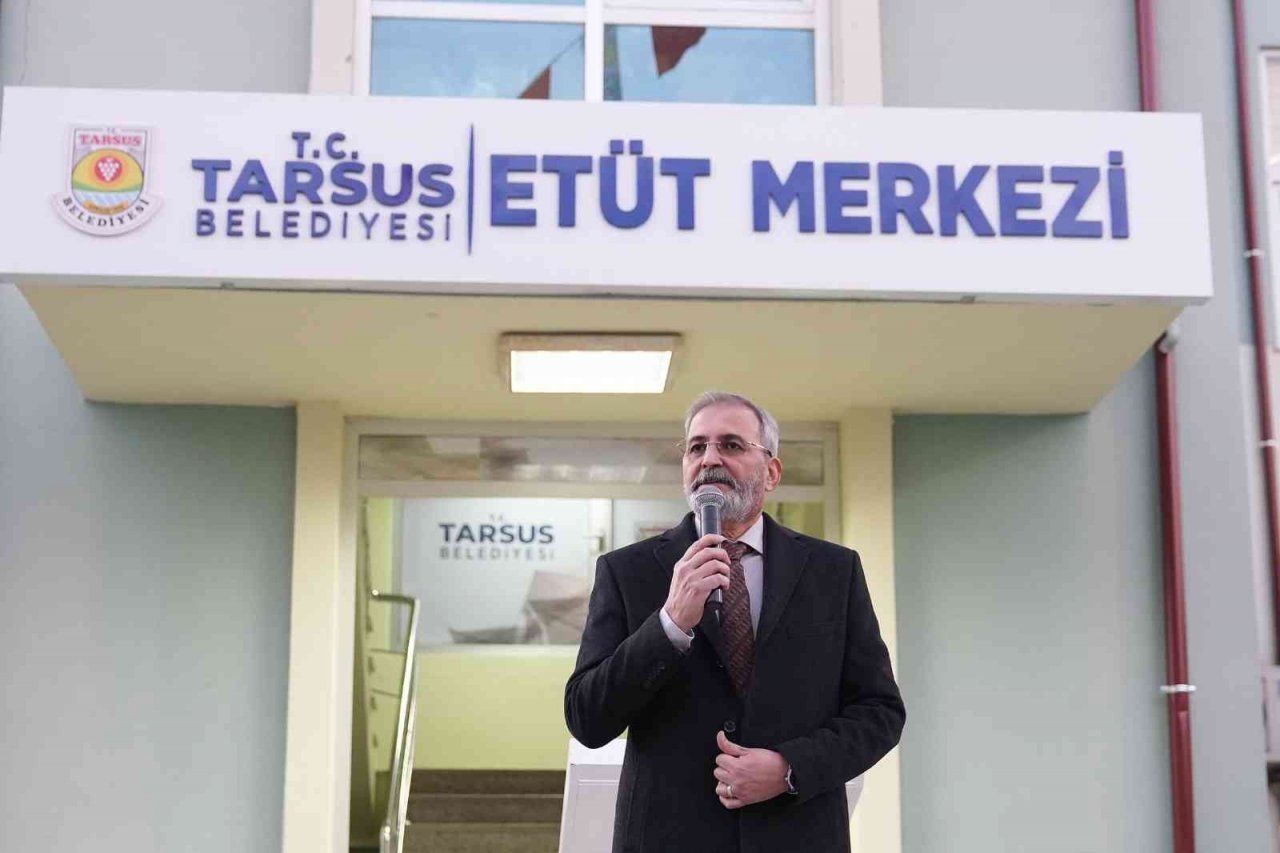 Tarsus’ta etüt merkezi açıldı