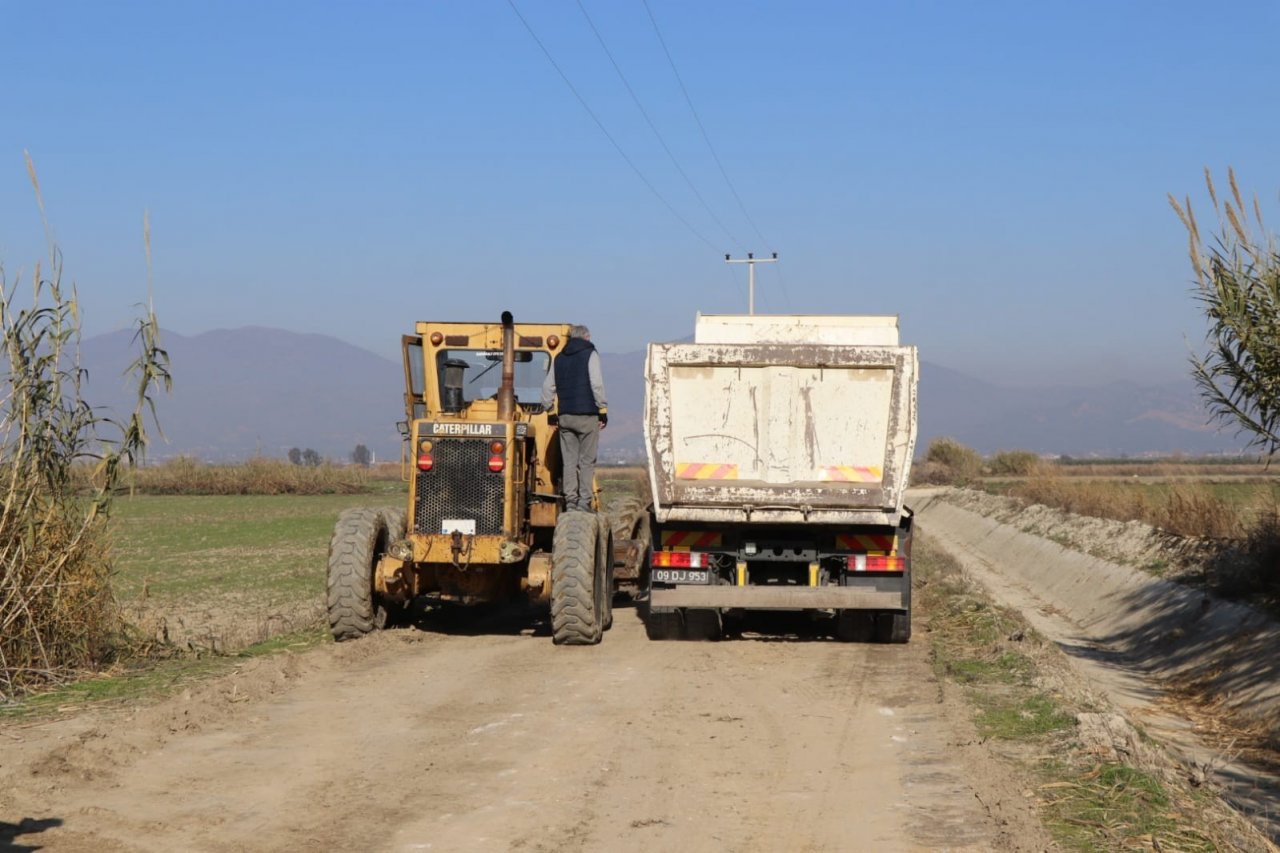 Nazilli Belediyesi ova yollarında nefes aldıracak