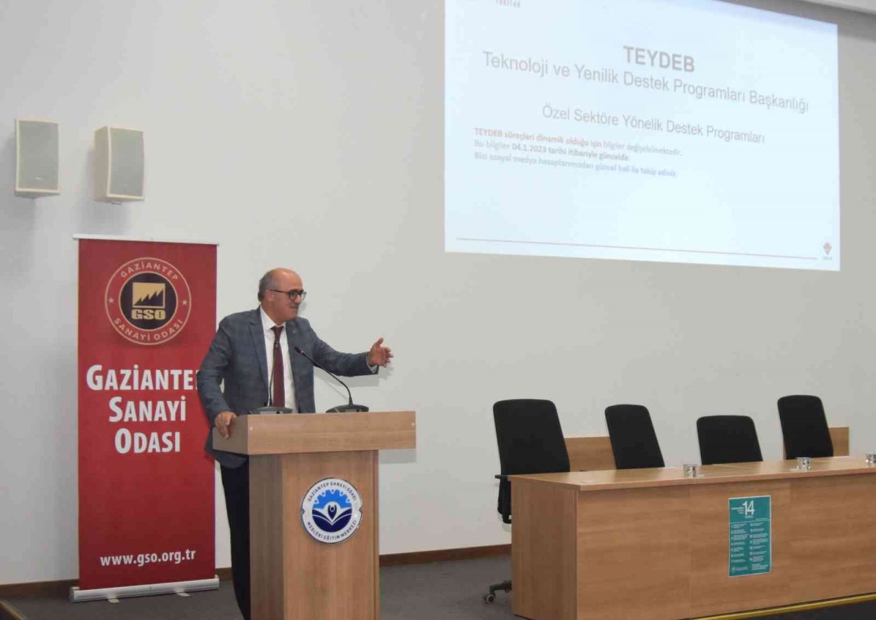 AR-GE destek programları GSOMEM’de anlatıldı