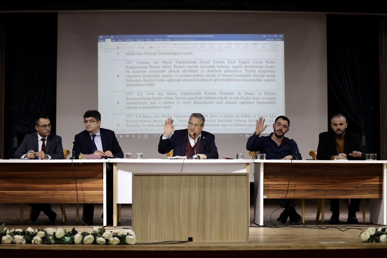 Yunusemre’de 2023 yılının ilk meclisi toplandı