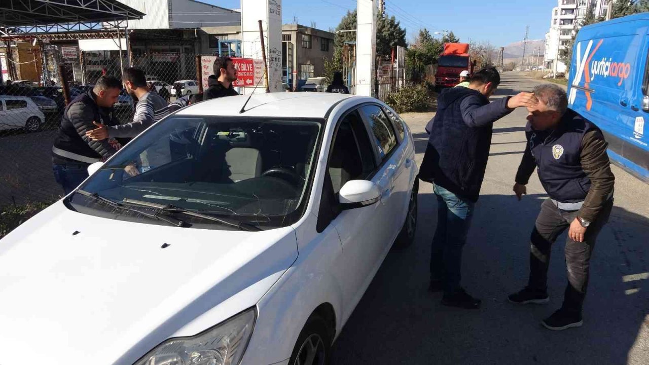 Küçük sanayi sitesinde asayiş uygulaması