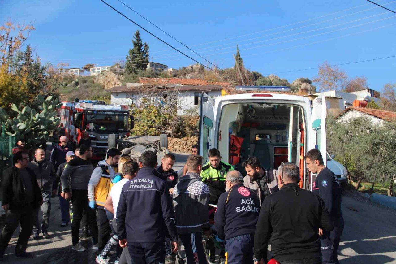 Kursiyer takla attı, eğitmen kaçtı