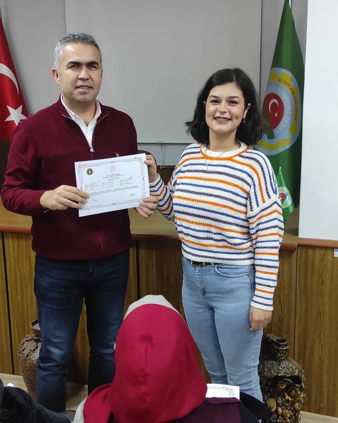 Aydın’da geleceğin çiftçileri sertifikalarını aldı