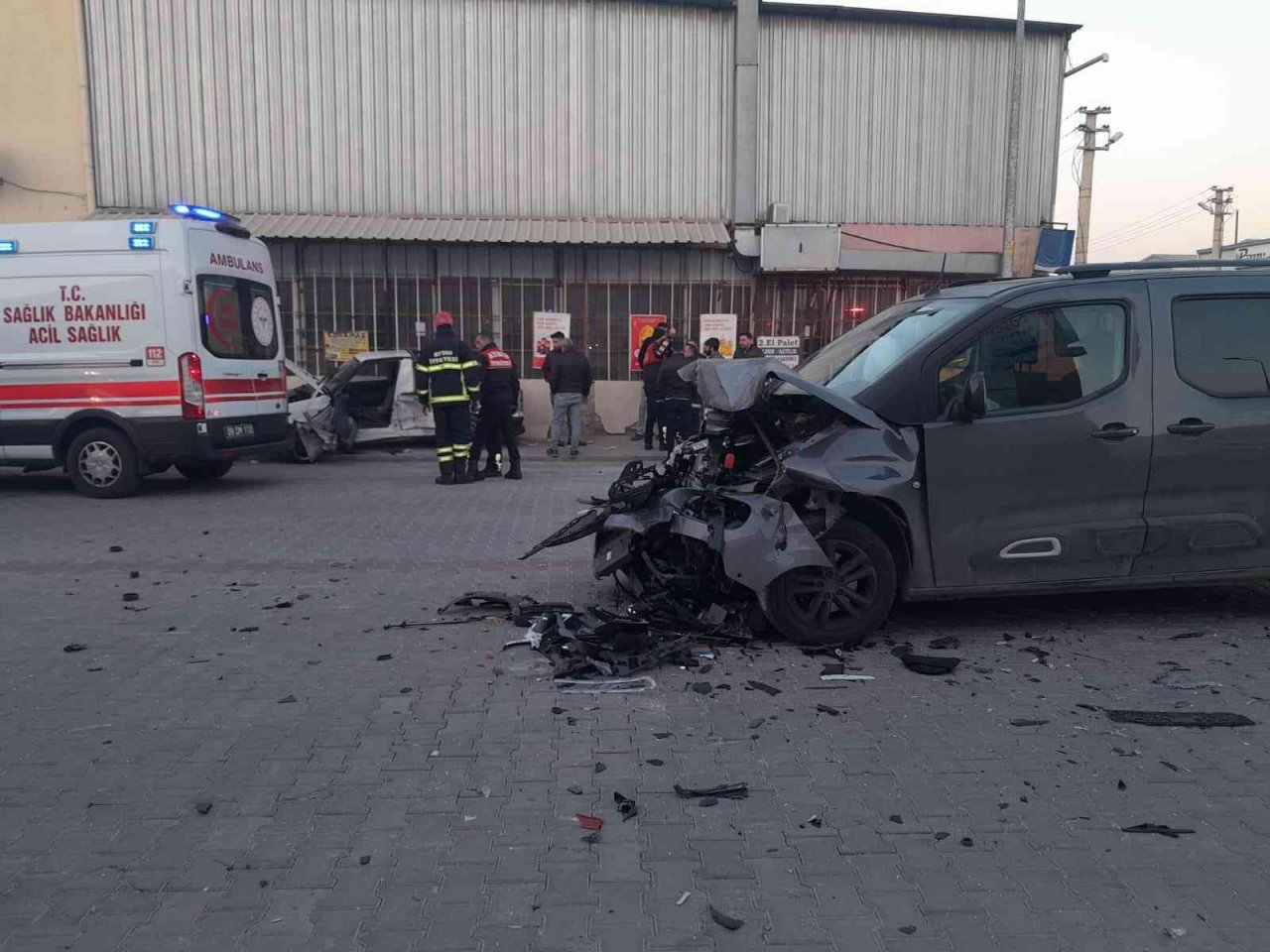 Aydın’da trafik kazası: 2 yaralı