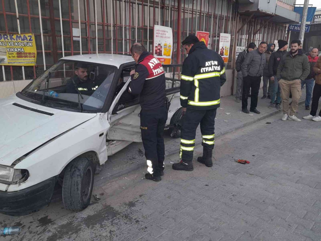 Aydın’da trafik kazası: 2 yaralı