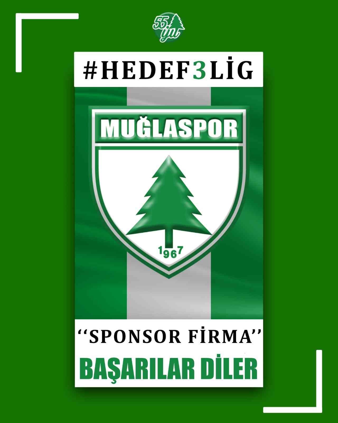 Ermaş Muğlaspor bayrak kampanyası başlıyor