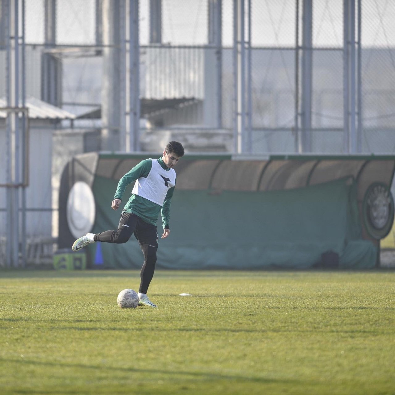 Bursaspor topa sahip olma çalışması yaptı