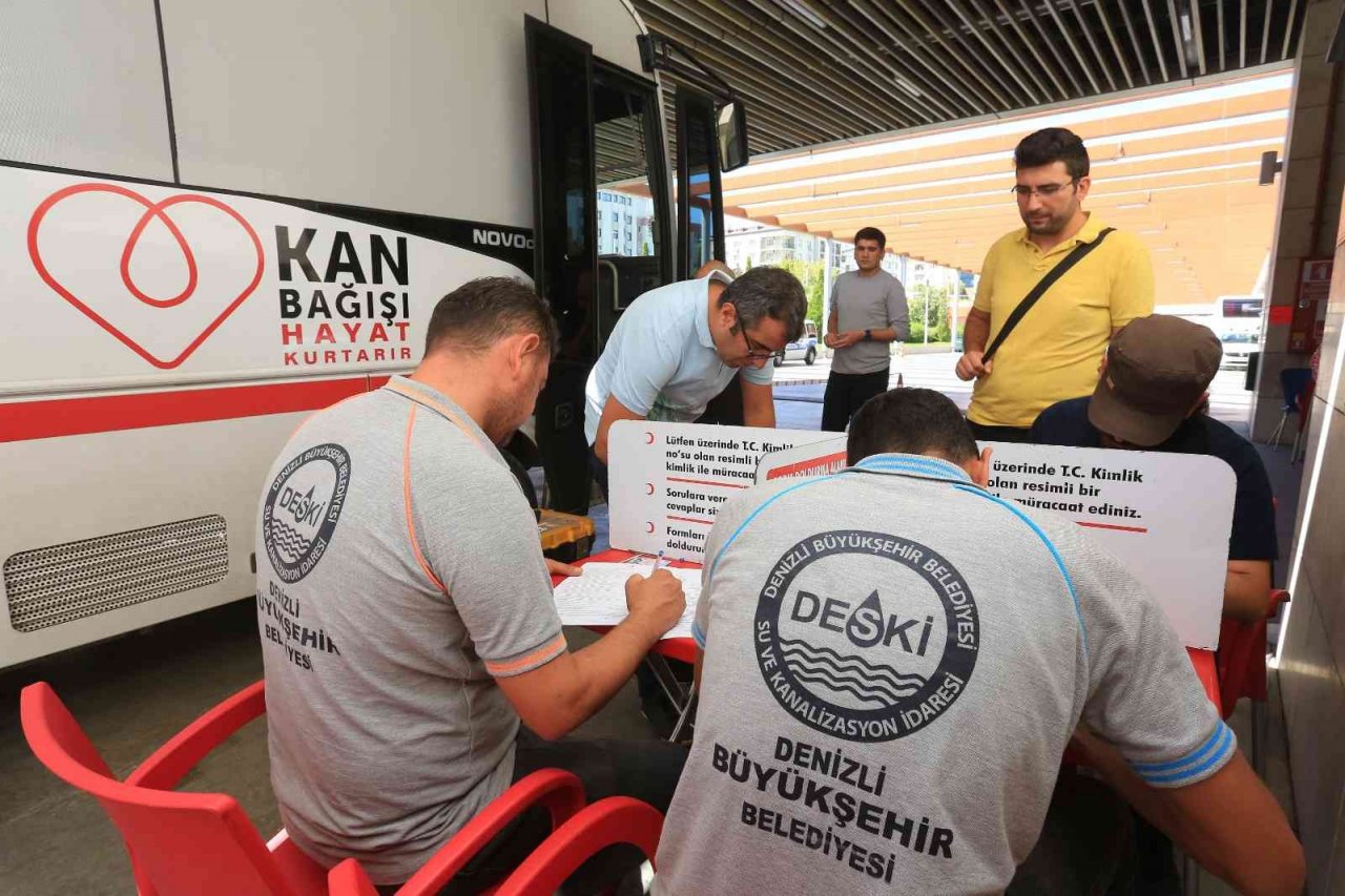 Büyükşehir DESKİ’den kan bağışı kampanyasına tam destek