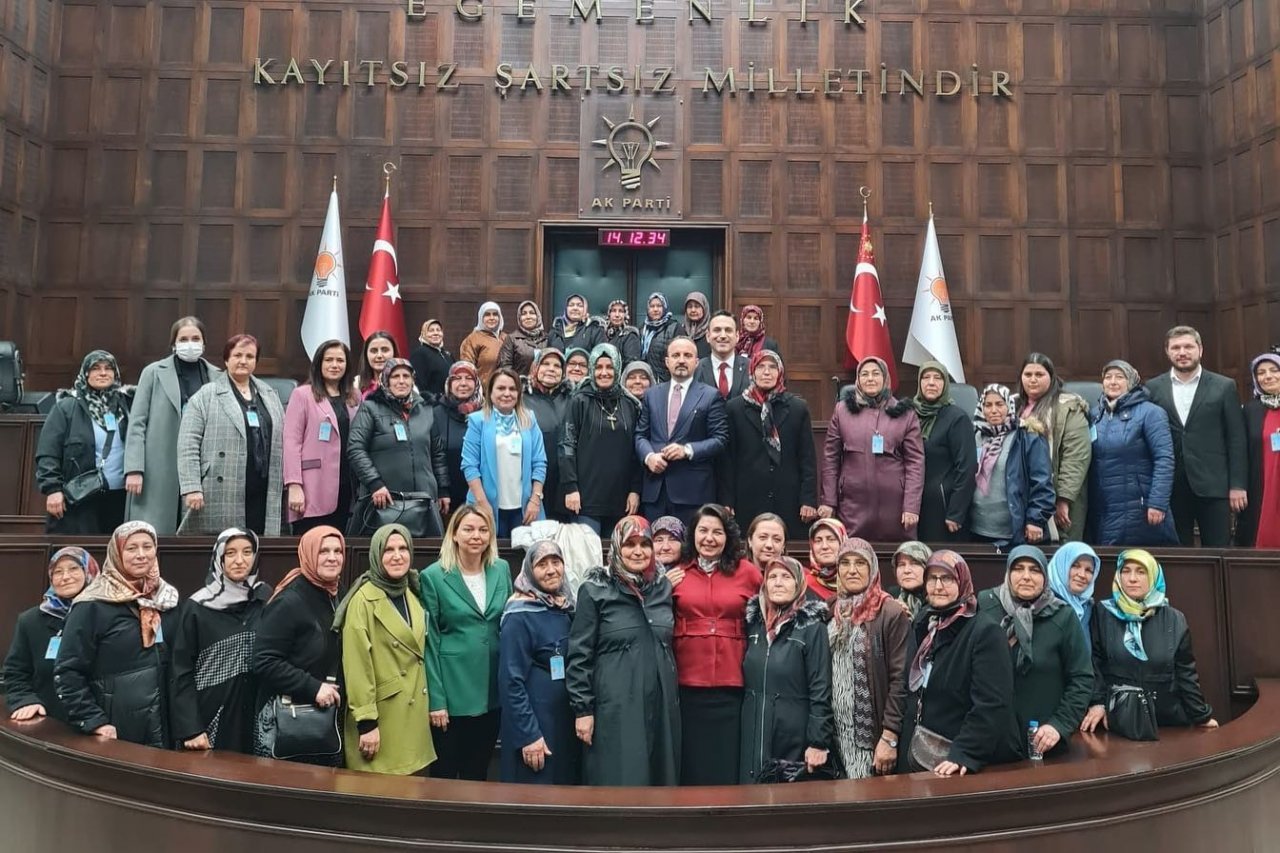 Çanlı Muhtar eşleri Ankara’da