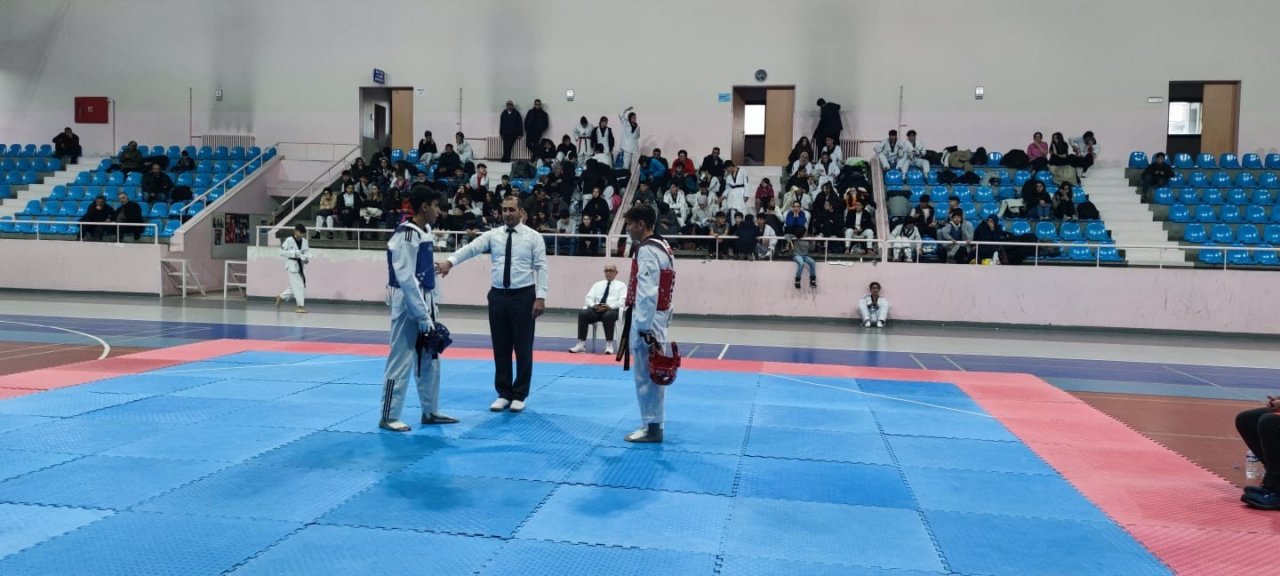 Taekwondo müsabakaları nefes kesti