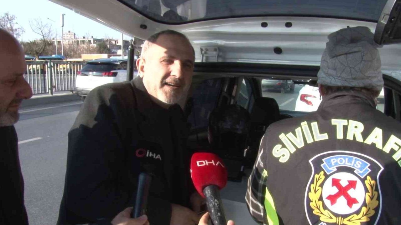 Kadıköy’de denetimde ceza kesilen taksici: ‘Ceza yemedim saçmalamayın, siz uyduruyorsunuz’