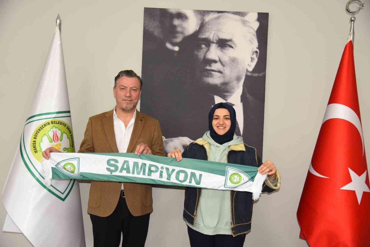 Manisa BBSK, şampiyon okçusu Yıldır’a teşekkür etti