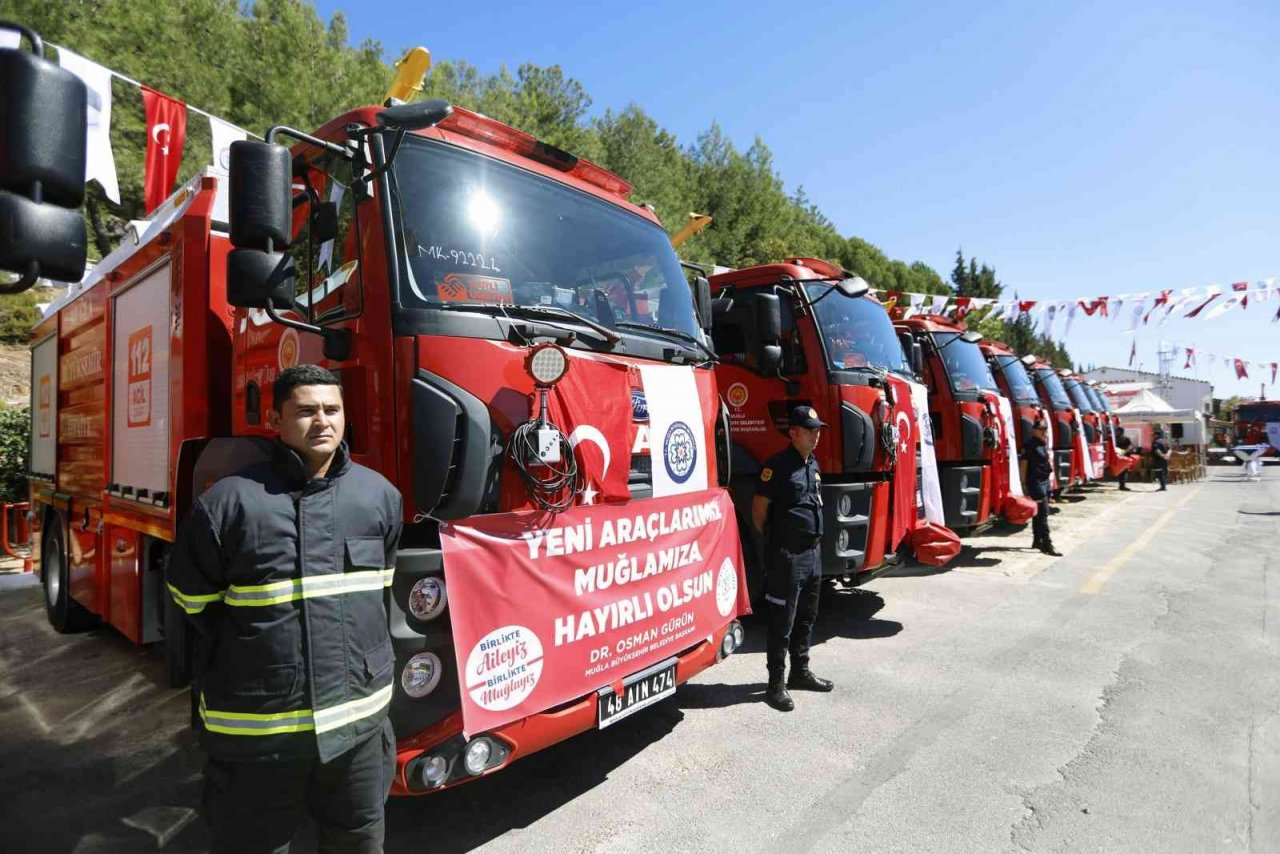Muğla Büyükşehir İtfaiyesi 2022’de 4 bin 476 olaya müdahale etti
