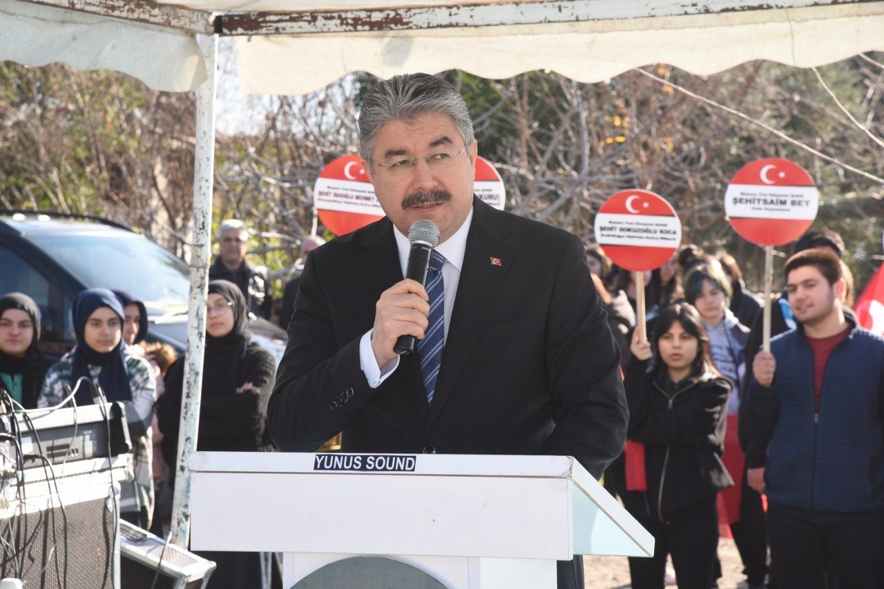 Şehitler Mamure Tren İstasyonu’nda dualarla anıldı