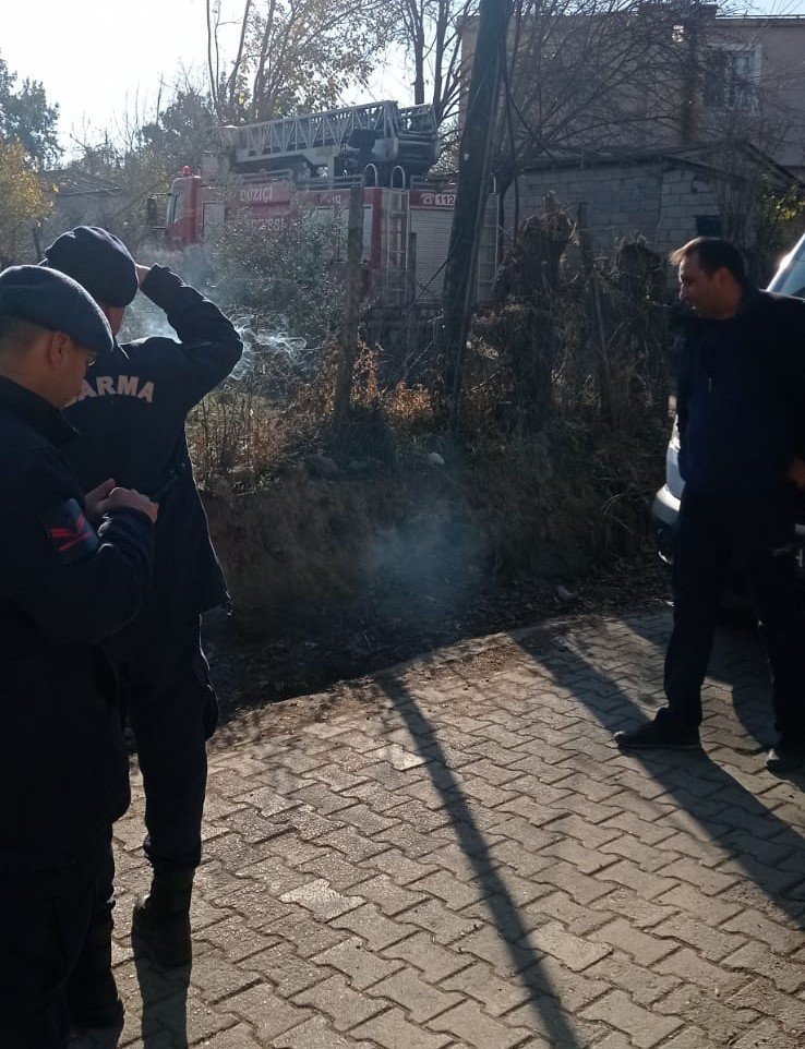 Ağaçta kalp krizi geçiren adam hayatını kaybetti