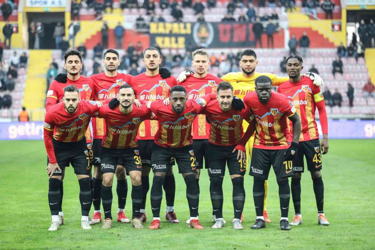 Kayserispor 3 maçtır kazanamıyor