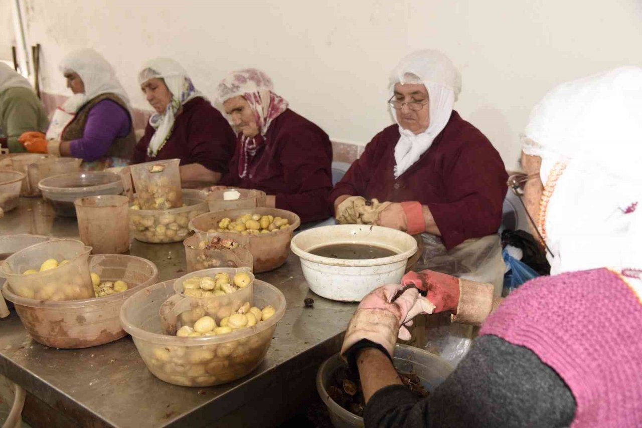 Nazilli’nin kestane şekeri, 10 bin kilometre ötede damakları lezzetlendiriyor