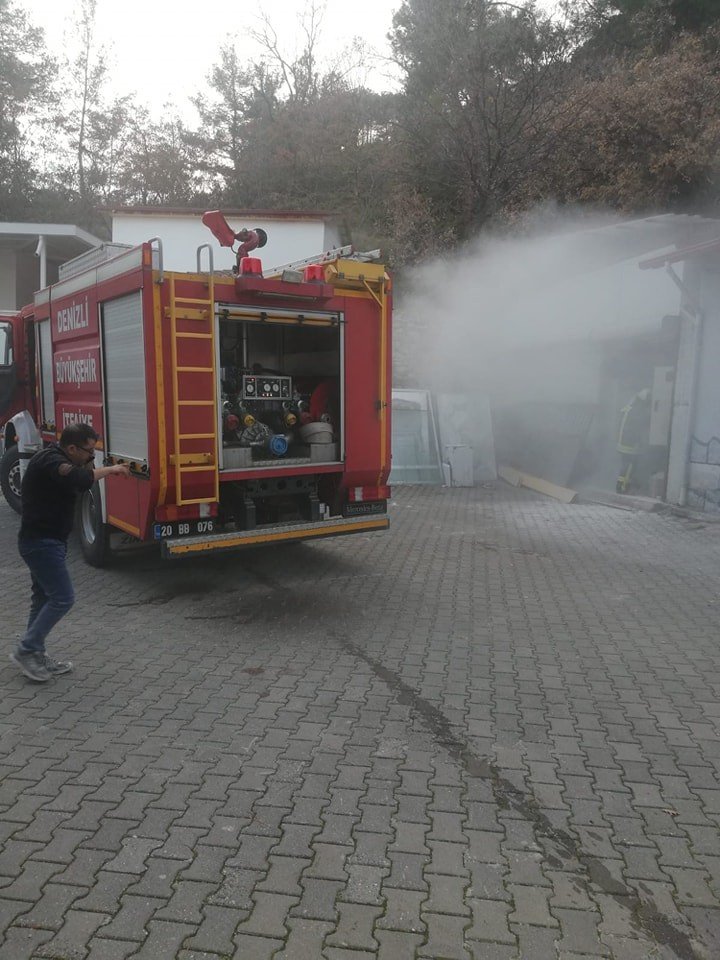 Hastanenin elektrik panosu yandı