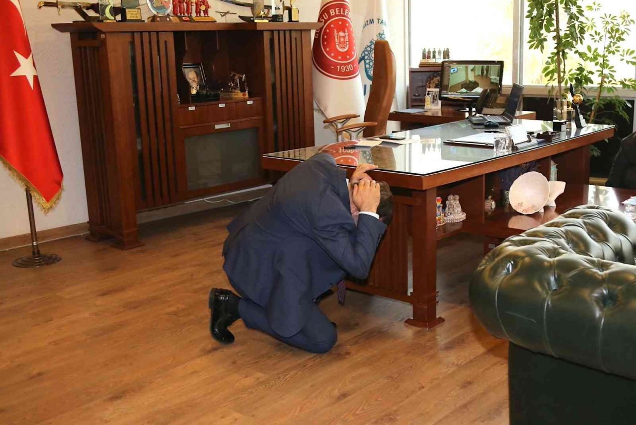 Gürsu Belediyesi’nde tatbikat