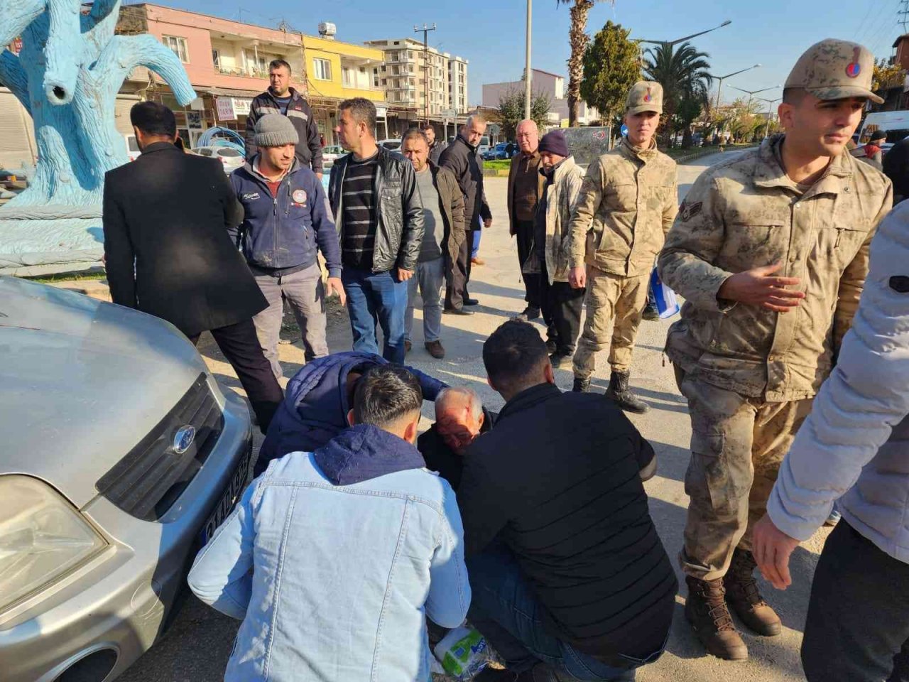 Hatay’da trafik kazası: 1 yaralı
